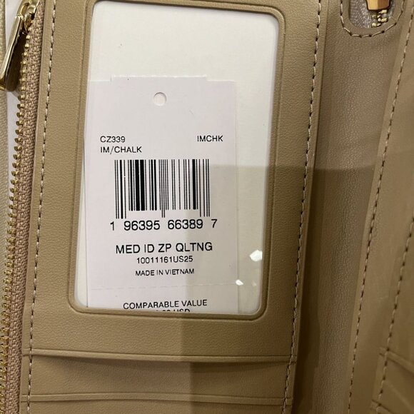 COACH MEDIUM ID ZIP WALLET WITH QUILTING CZ339 IMCHK - Picture 10 of 10